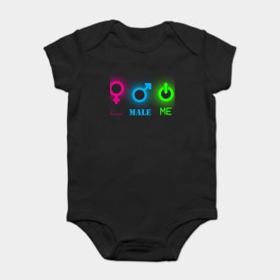 Female Male ME Baby Bodysuit